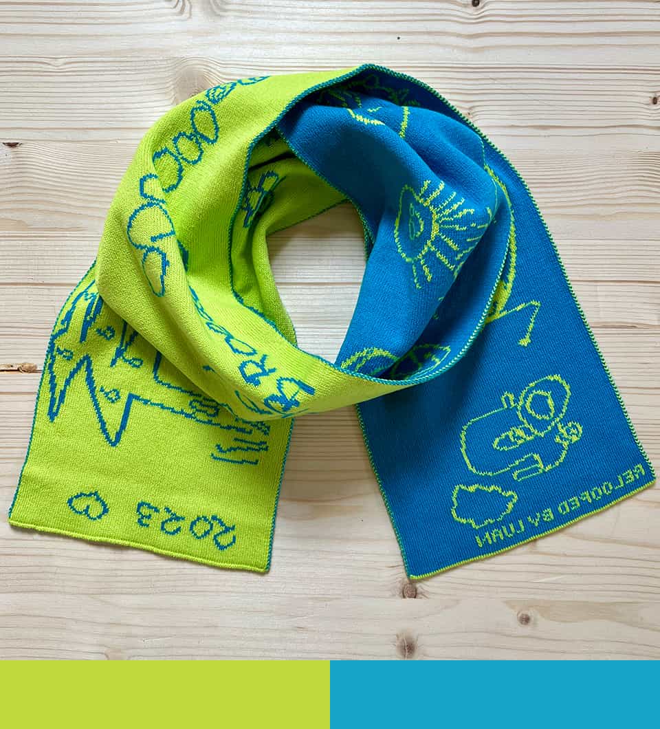 Limette & Cyanblau