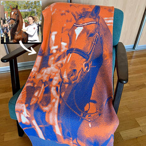 Deken met foto 180x100cm