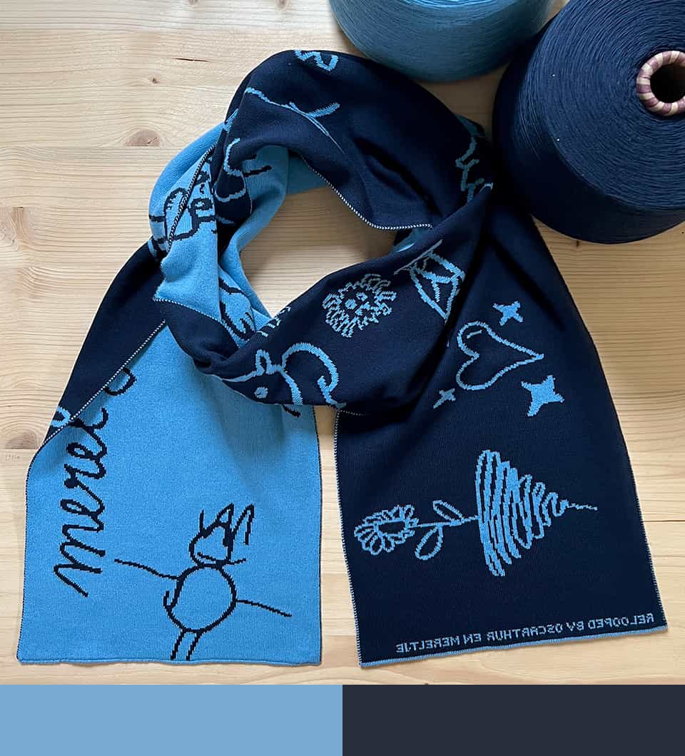 Hellblau & Marineblau