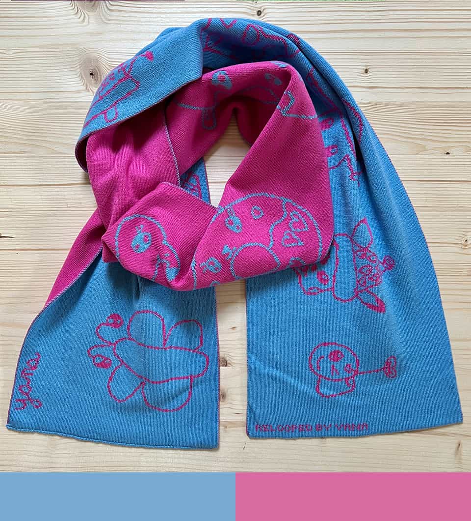 Hellblau & Rosa